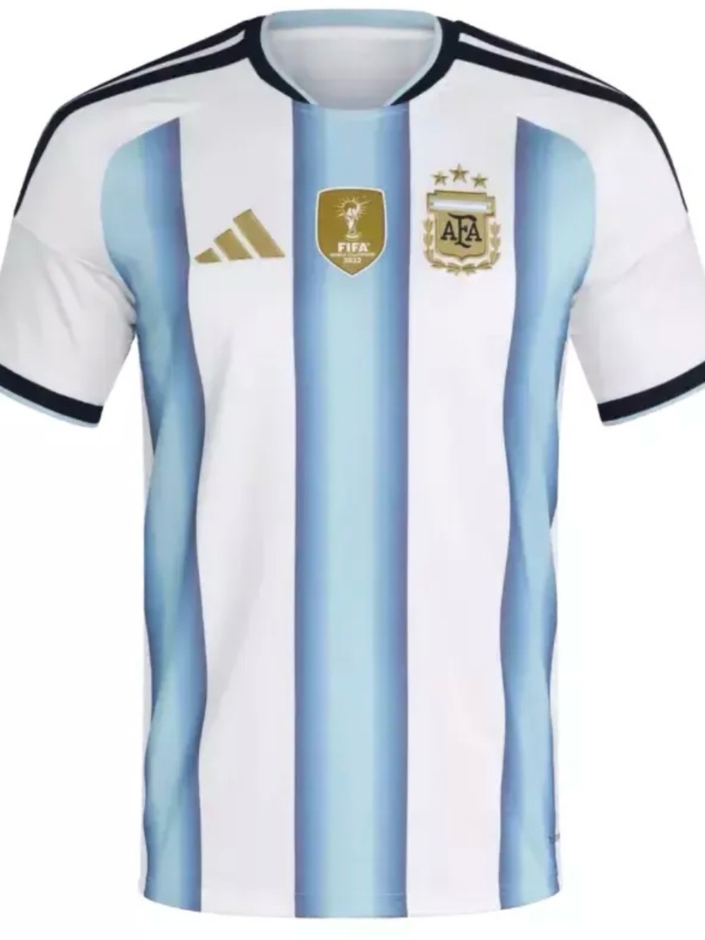 2026 FIFA World Cup adidas Argentina Home Jersey White and Light Blue